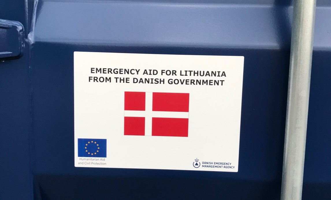 Støtte til Litauen i forbindelse med migrantsituationen