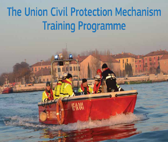 Civilbeskyttelsesmekanismens kursusprogram på EU Kommissionens hjemmeside.